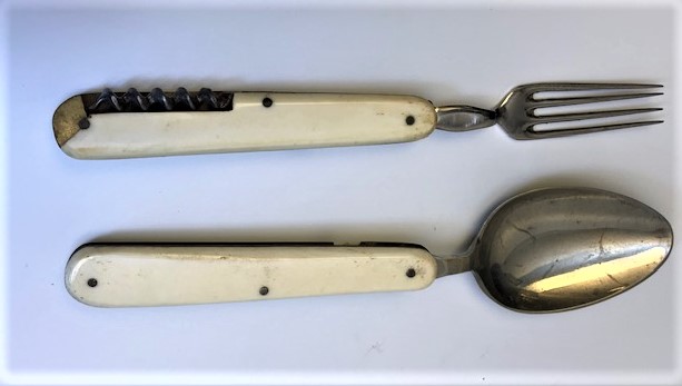 SEYEHAT İÇİN CATAL KAŞIK  TİRBUŞON  KEMİK SAP PASLANMAZ