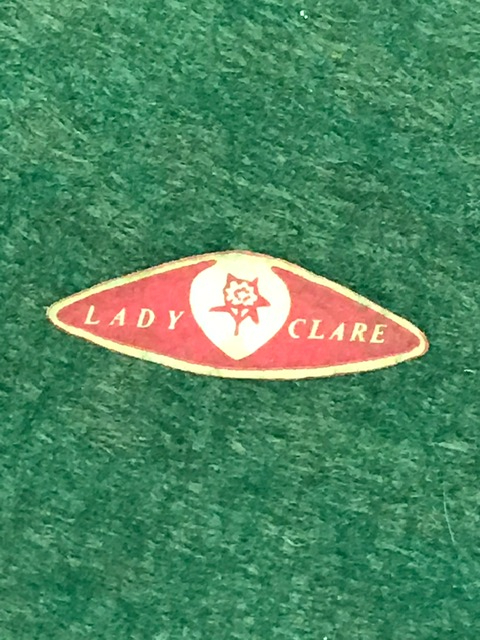 1950 LADY CLARE YUVARLAK MASA SERVİS TAKIMI  İNGİLİZ 6 ADET KİRALİYET AİLESİ