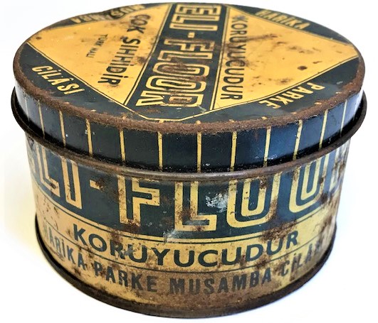 ELİ FLOOR HARİKA PARKE MUŞAMBA KORUYUCU CİLASI TENEKE KAPAKLI KUTU