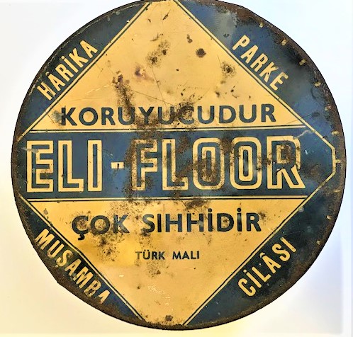 ELİ FLOOR HARİKA PARKE MUŞAMBA KORUYUCU CİLASI TENEKE KAPAKLI KUTU