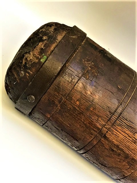 OSMANLI AHŞAP BÜYÜK BOY BAKIRCI ŞEKİL VERME DOVME USTA TOKMAGI 