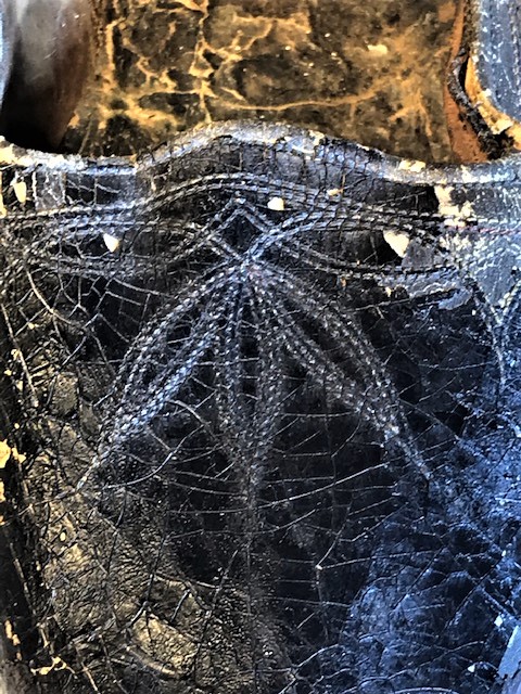  OSMANLI SİYAH DERİ VE KÖSELEDEN ÖZEL TATHA CİVİ KULLANILARAK YAPILMIŞ AYAKKABI TAMAMI EL İŞCİLİKLİ 