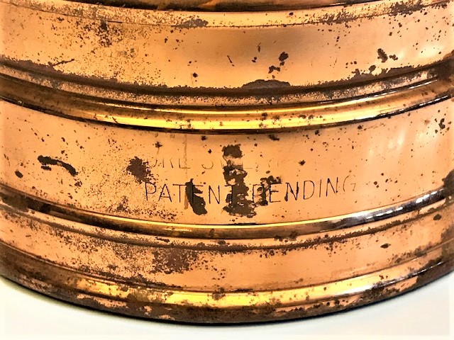 USA 1920 RED STAR MODEL 303 KIRMIZI YILDIZ BAKIR PİRİNC YANGIN  SÖNDÜRME TÜPU AMERİKAN