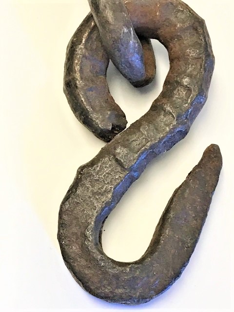 OSMANLI FAYTON VE AT ARABALARI İÇİN USTA EL SICAK DÖGME DEMİRDEN YAPILMIŞ YEDEK ACİL FREN TERTİBATI