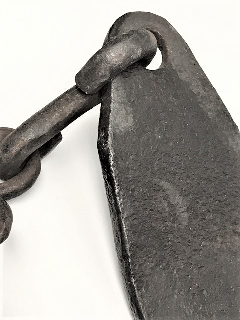 OSMANLI FAYTON VE AT ARABALARI İÇİN USTA EL SICAK DÖGME DEMİRDEN YAPILMIŞ YEDEK ACİL FREN TERTİBATI