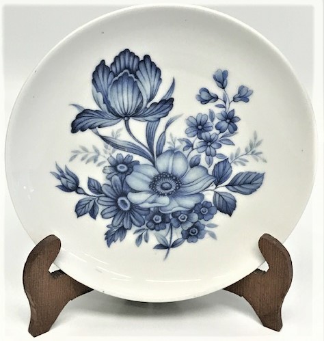 PORSELEN ALMAN BAVARIA CİCEK DESENLİ DUVAR TABAGI