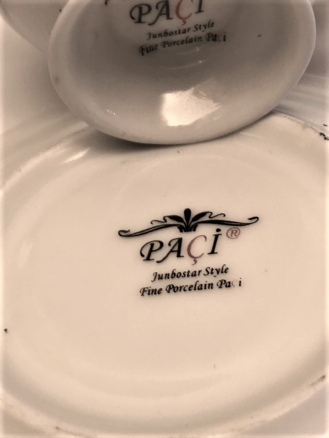 2 ADET KAHVE FİNCANI  PACİ JUMBOSTAR STYLE FİNE PORCELAİN