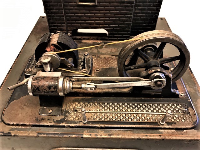 ALMAN MARKLİN FABRİKA MAKET BUHAR KAZANLI JENERATÖR HAREKET MAFSAL MEKANIZMALI