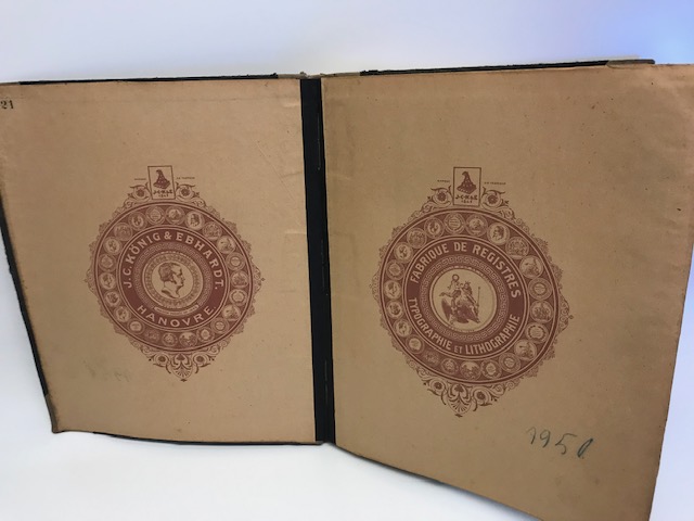 OSMANLI STAMBOUL CONSTANTİNOPLE NARMANLI ZADE HACI MUSTAFA VE MAHDUMLARI TİCARETHANESİNİN KAYIT DEFTERİ