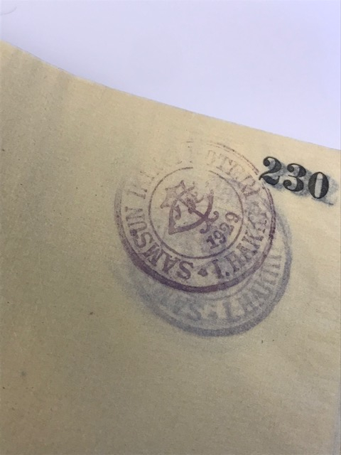 OSMANLI STAMBOUL CONSTANTİNOPLE NARMANLI ZADE HACI MUSTAFA VE MAHDUMLARI TİCARETHANESİNİN KAYIT DEFTERİ