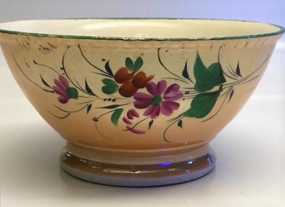 OSMANLI VE CARLIK DÖNEMİ KUZETSOV PORSELEN RUS EL BOYAMA CİCEKLİ KASE 