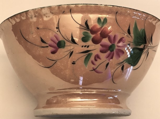 OSMANLI VE CARLIK DÖNEMİ KUZETSOV PORSELEN RUS EL BOYAMA CİCEKLİ KASE 