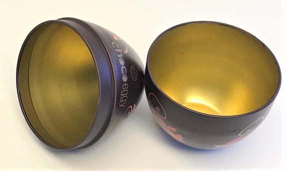 ELİT 1924 CHOCO EGGY CUKULATA TENEKE YUMURTA PASKALYA KUTUSU