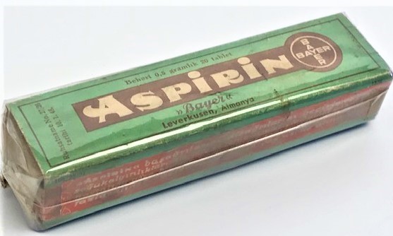 KARTON ASPİRİN KUTUSU