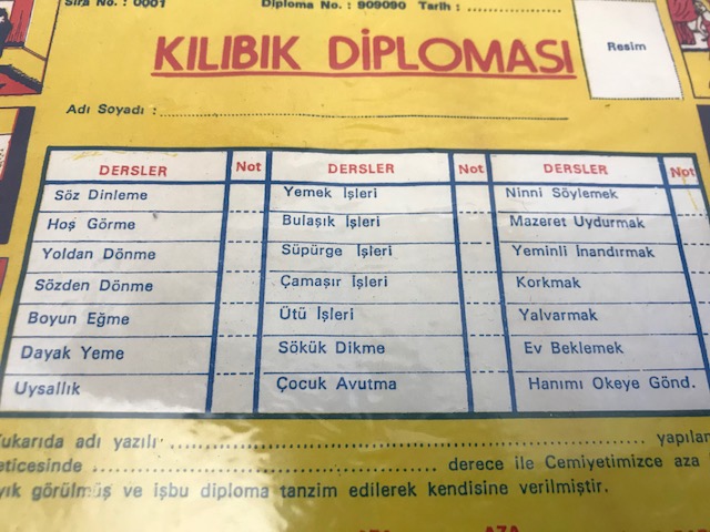 KILIBIKLIK DİPLOMA 60 LI YILLARDA  SOKAKLARDA  GEZDİRİLEREK SATILIRDI KILIBIKLARA DESTAN