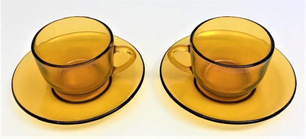 VERECO FRANCE 2 MODELİ 2 ADET FRANSIZ KAHVE FİNCANI 4 PARCA 