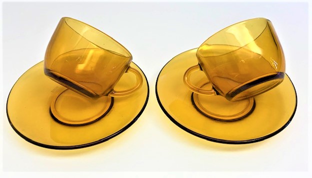 VERECO FRANCE 2 MODELİ 2 ADET FRANSIZ KAHVE FİNCANI 4 PARCA 