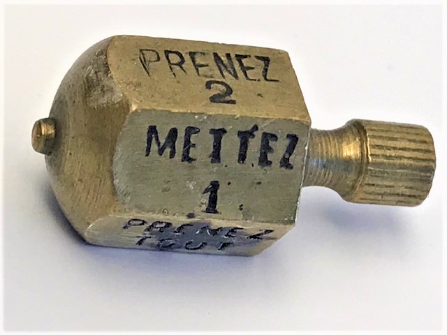 1800 YILLAR OSMANLI FRANSIZCA  BASKI CAKILI YAZILI NADİR PİRİNC FIRDÖNDÜ OYUNU 