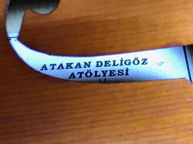 KEMAN  SON CORLULU E.Ü.D.T.M KONSERVETUAR CALGI ATÖLYESİ YAPIMI ATAKAN DELİGÖZ ATOLYESİ CENGİZ ÖZEN YAPIMI