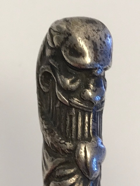 MÜHÜR KİŞİYE ÖZEL YAPIM MİTOLOJİK MOTİFLERLE BEZELİ TUTMA SAP 