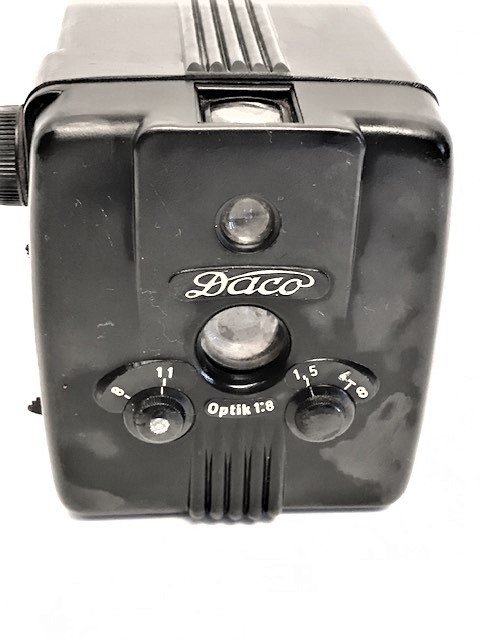 1949 KUTU BAKALİT CAMERA DACORA DACO OPTİC 1.B CAMERA FOTOGRAF MAKİNASI