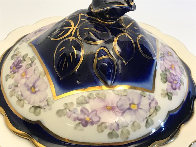 SUMERBANK PORSELEN DAMGALI  KAPALI İKRAMLIK SAHAN