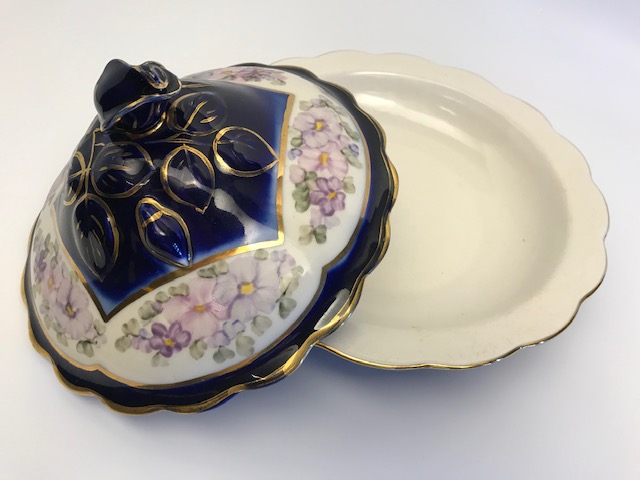 SUMERBANK PORSELEN DAMGALI  KAPALI İKRAMLIK SAHAN