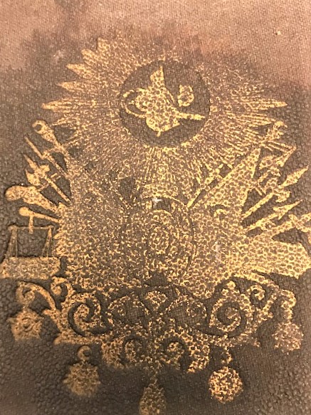 OSMANLI DEVLET ARMALI İMAM GAZALI ORJİNAL CİLT TURALI DAMGALI KABINDA