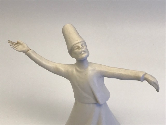 70 Lİ YILLAR SÜMERBANK MEVLANA DAMGALI  BİSKÜVİ  SEMA YAPAN MEVLEVİ SEMAZEN