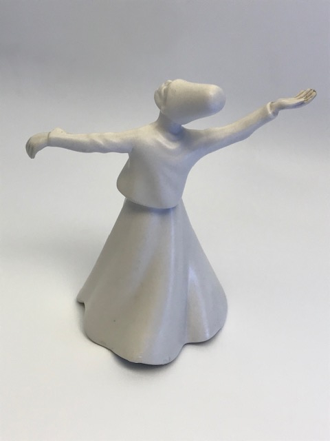 70 Lİ YILLAR SÜMERBANK MEVLANA DAMGALI  BİSKÜVİ  SEMA YAPAN MEVLEVİ SEMAZEN