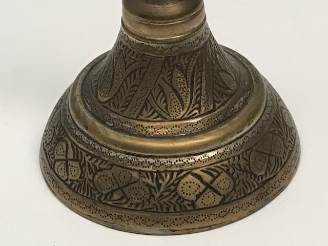 OSMANLI PİRİNC ÜZERİ KALEM İŞİ İKİ PARCADAN OLUŞAN GÜLABDAN