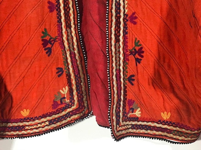 OSMANLI NAR KIRMIZI YÖRÜK TAMAMI KOMPLE İŞİ EL DOKUMA EL İŞİ KENARLAR İŞLİ CEPKEN 