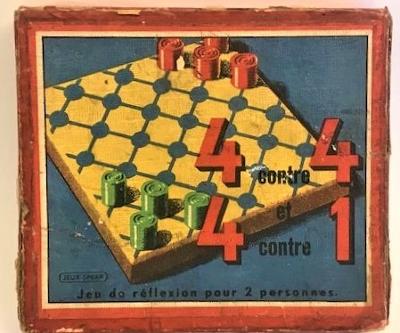 1950 KARTON KUTUSUNDA CONTRE ET CONTRE  JEUX SPEAR JEU DE REFLEXİON POUR 2 PERSONNERS TOYS ZEKA OYUNU