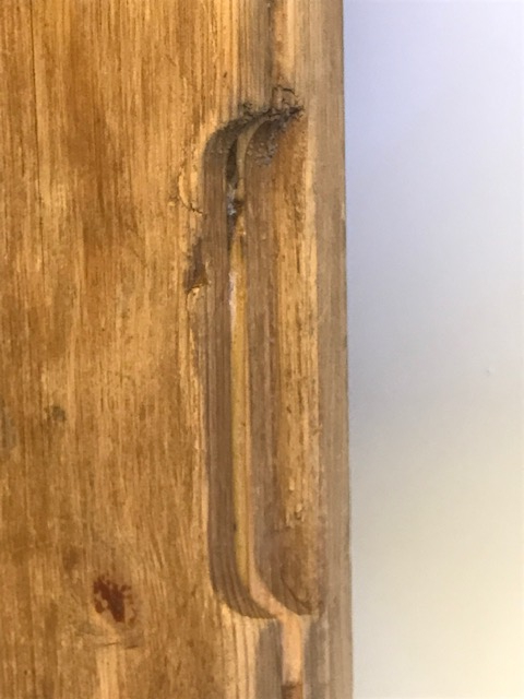 OSMANLI EDİRNE İŞİ AHŞAP KOK EL BOYAMA TAMAMI EL YAPIM İŞCİLİKLİ SERVİS TEPSİ 