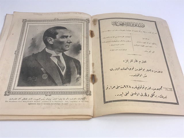 TURK TUTUNLERİ MECMUASI  OSMANLICA BASIM TÜRKİYEDE TÜTÜN HAKKINDA TÜM BİLGİLER ALAN SATAN TUCCARLAR