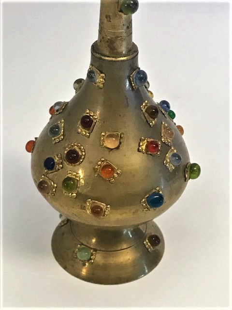 PİRİNC İKİ PARCA ÜZERİ TAŞ İŞLEMELİ GÜLÂBDAN