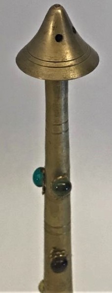 PİRİNC İKİ PARCA ÜZERİ TAŞ İŞLEMELİ GÜLÂBDAN