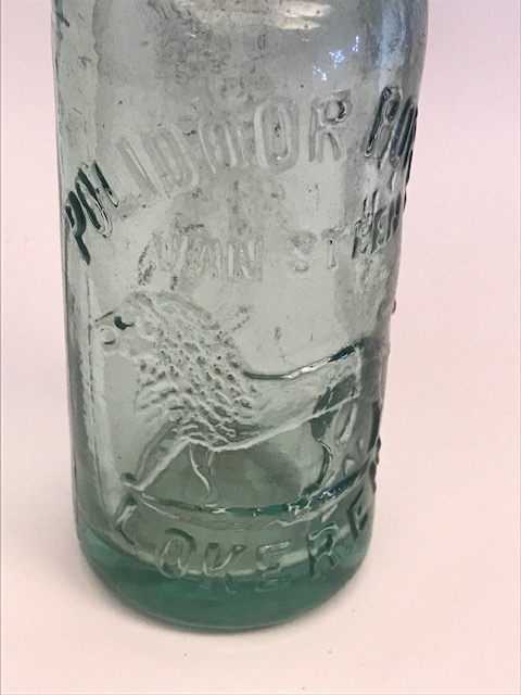 POLIDOOR POPPE LUKEREN BİLYALI CAM GAZOZ ŞİŞESİ