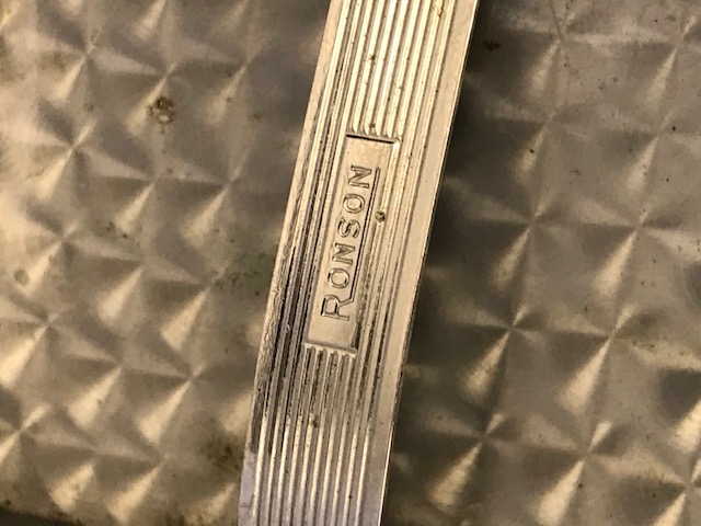 1950 USA  RONSON PAL COMBO MİNELİ TABAKA VE CAKMAK 