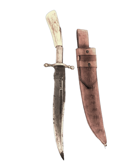 BURSA ETEM USTA DAMGALI EL YAPIM UFAK KINLI KAMA