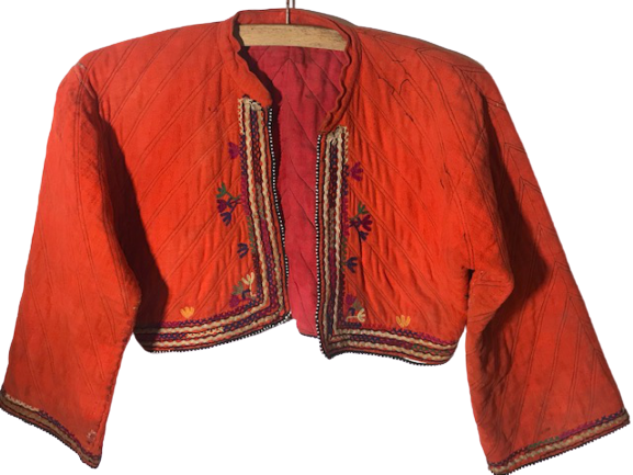 OSMANLI NAR KIRMIZI YÖRÜK TAMAMI KOMPLE İŞİ EL DOKUMA EL İŞİ KENARLAR İŞLİ CEPKEN 