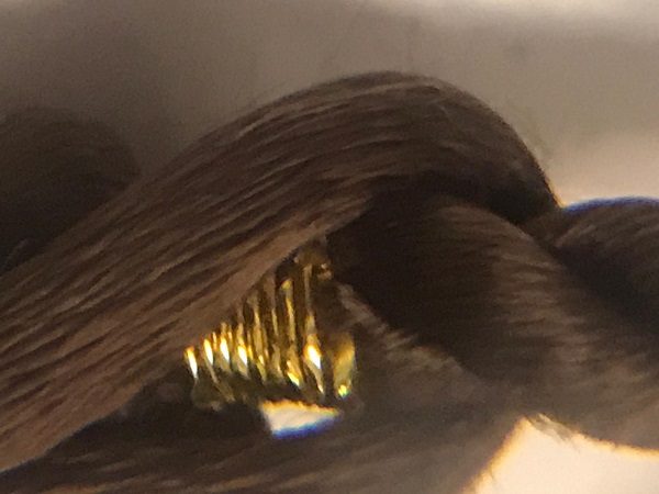 COK ÖZEL SACDAN OSMANLI AKIK TAŞLI GÜMÜŞ ÜZERİNE ALTIN VERMEY YUSUFCUK KOLYE 