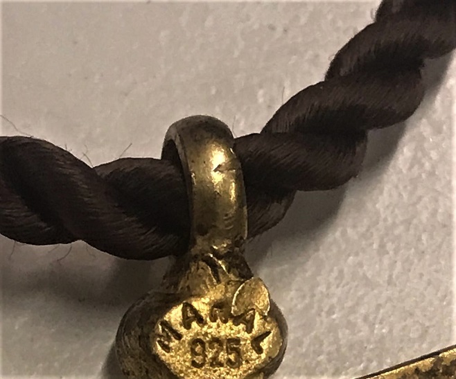 COK ÖZEL SACDAN OSMANLI AKIK TAŞLI GÜMÜŞ ÜZERİNE ALTIN VERMEY YUSUFCUK KOLYE 