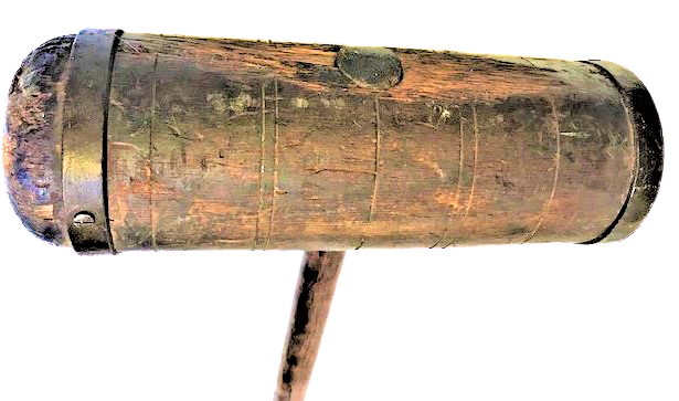 OSMANLI AHŞAP BÜYÜK BOY BAKIRCI ŞEKİL VERME DOVME USTA TOKMAGI 