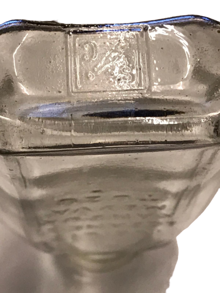 İNGİLİZ ECZANESİ KANZUK MEYVA TUZU CAM ŞİŞE ORJİNAL MANTAR KAPAKLI ŞİŞE ÜZERİNDE KABARTMA YAZI