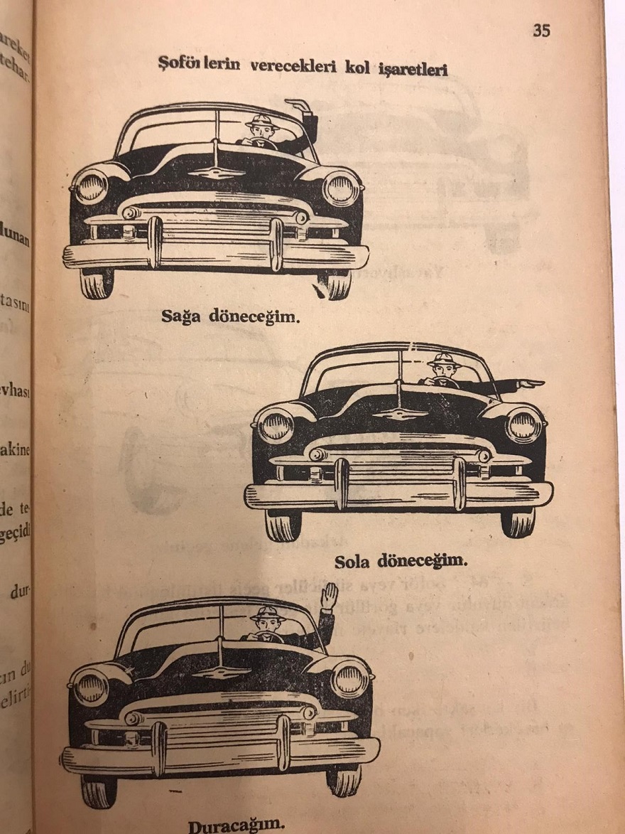1969 TRAFİK MOTOR ŞÖFÖR İMTAHANINDA SORULAN  SORU VE CEVAPLAR TRAFİK İMTİHAN KİTABI