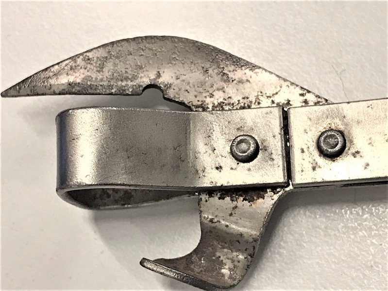 1960 TOOL STEEL TEMPERED SKYLİNE MADEIN ENGLAN TENEKE KONSERVE ŞİŞE KAPAGI ACACAGI