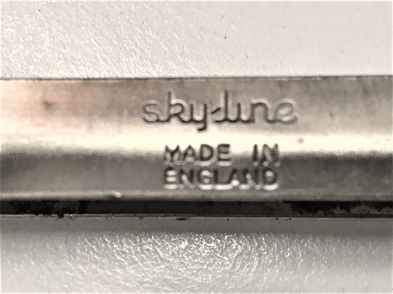 1960 TOOL STEEL TEMPERED SKYLİNE MADEIN ENGLAN TENEKE KONSERVE ŞİŞE KAPAGI ACACAGI
