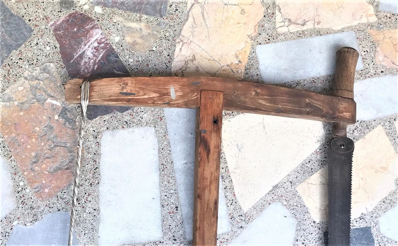 AHŞAP KASNAK GERDİRMELİ MEKANİZMALI CELİK AGIZLI AGAC KESME BICKI 