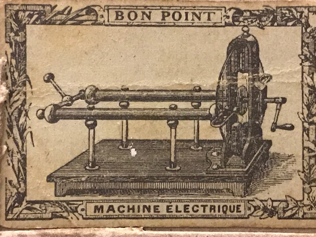 1900 BON POINT   MACHİNE ELECTRIQUE FRANSADA BARARILI CALIŞKAN TALEBELERE VERİLEN 